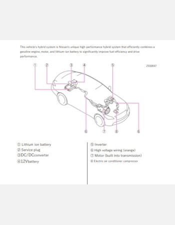 nissan cima 2015-2016 owners manual in english